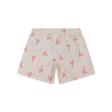Swim Shorts - Beige/Red - Little Lobster