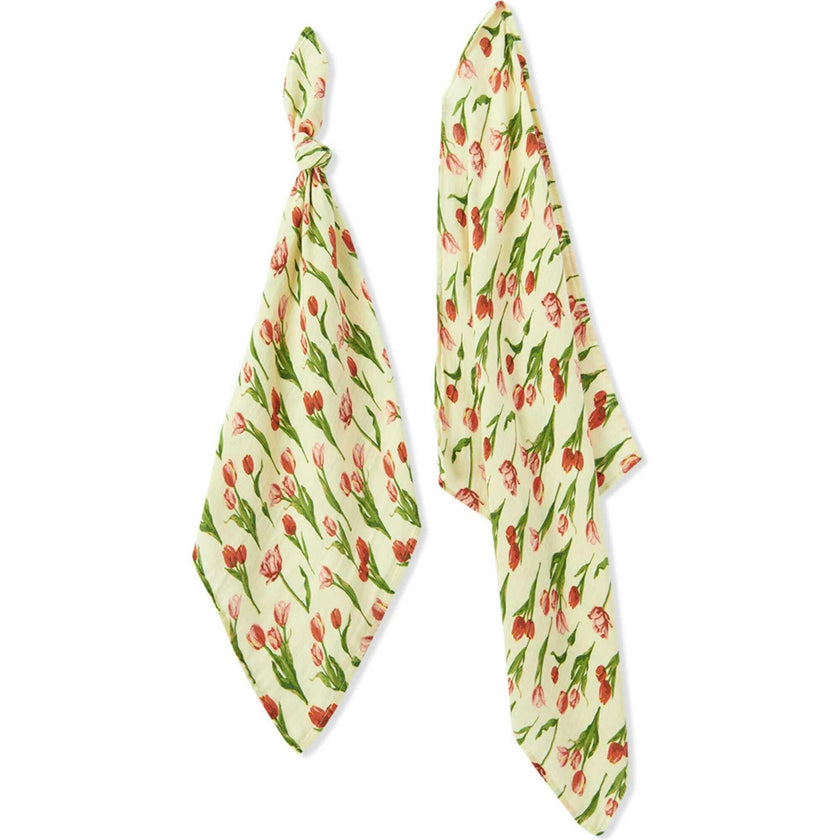 Tulip Bamboo Burp Cloth