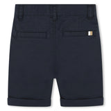 Navy Plain Chino Shorts