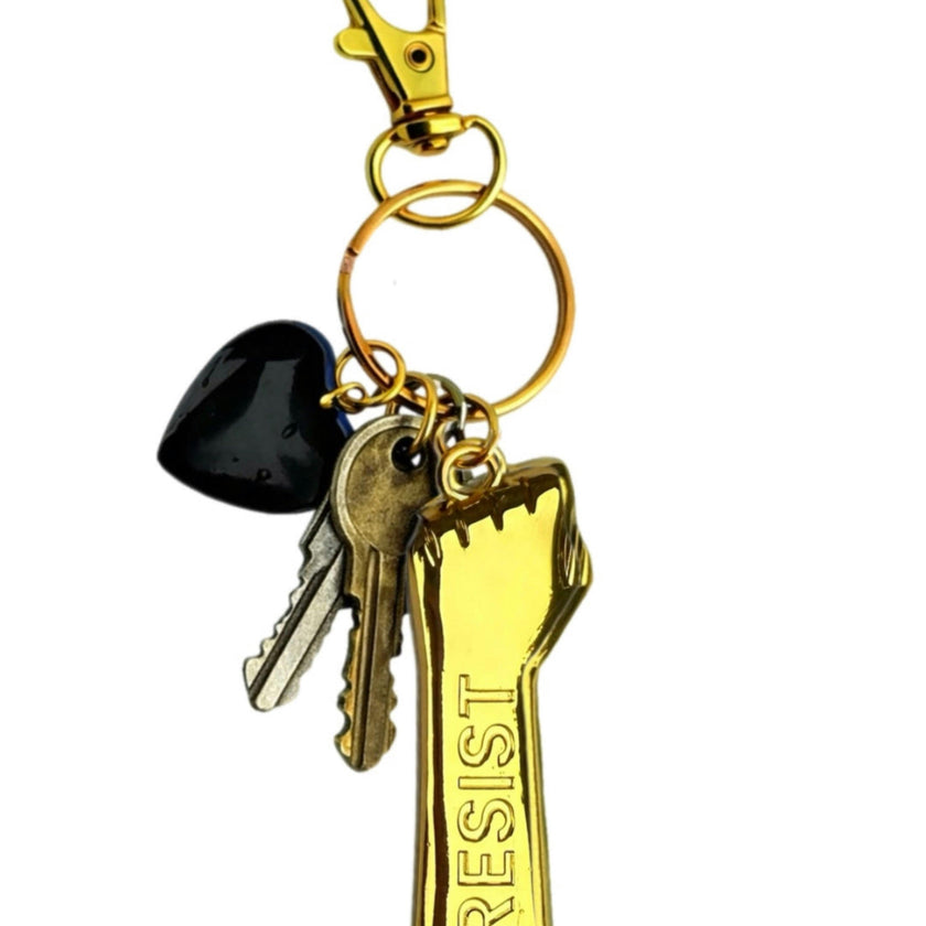 Resist Bag/Key Charm