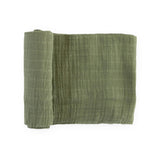 Cotton Muslin Swaddle Blanket - Fern