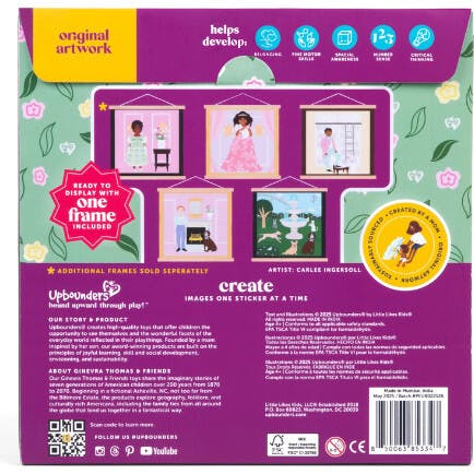 Ginevra Thomas and Friends, Sticker-by-Number Art Kit