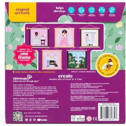 Ginevra Thomas and Friends, Sticker-by-Number Art Kit