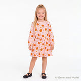 Girls Knit Dress | Pink Pumpkin Patch