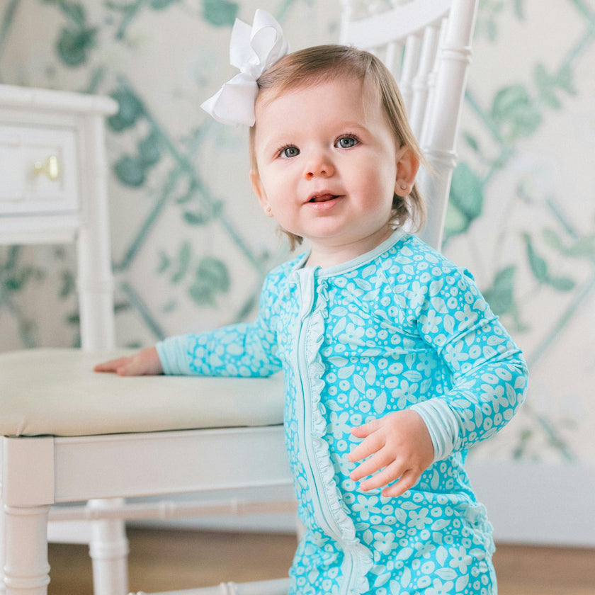 Vivian Bamboo Ruffle Romper