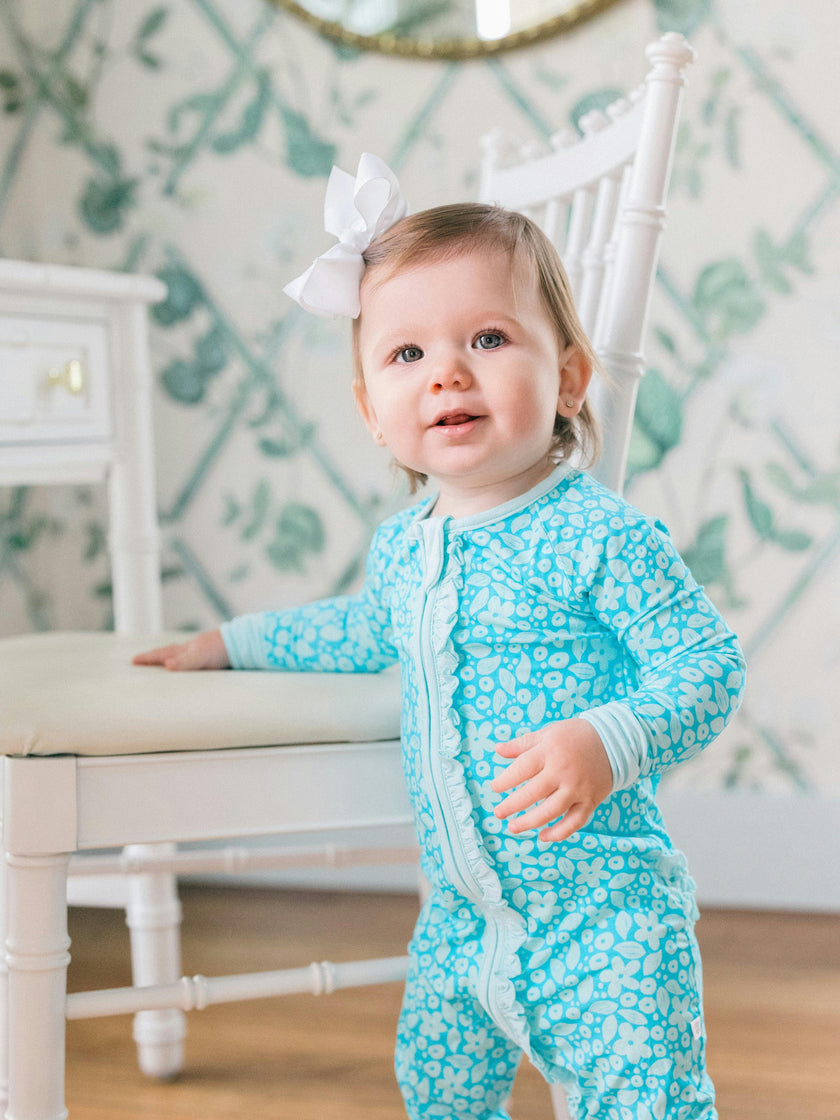 Vivian Bamboo Ruffle Romper
