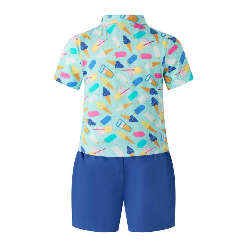 Ice Cream Polo & Short Set