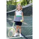 Knit Short Set with Tennis Rackets