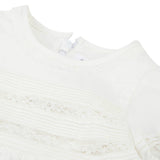 TARTINE ET CHOCOLAT Sweet Lace Romper - Nacre