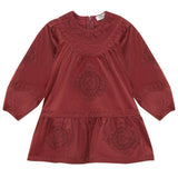 Lace Velvet Dress