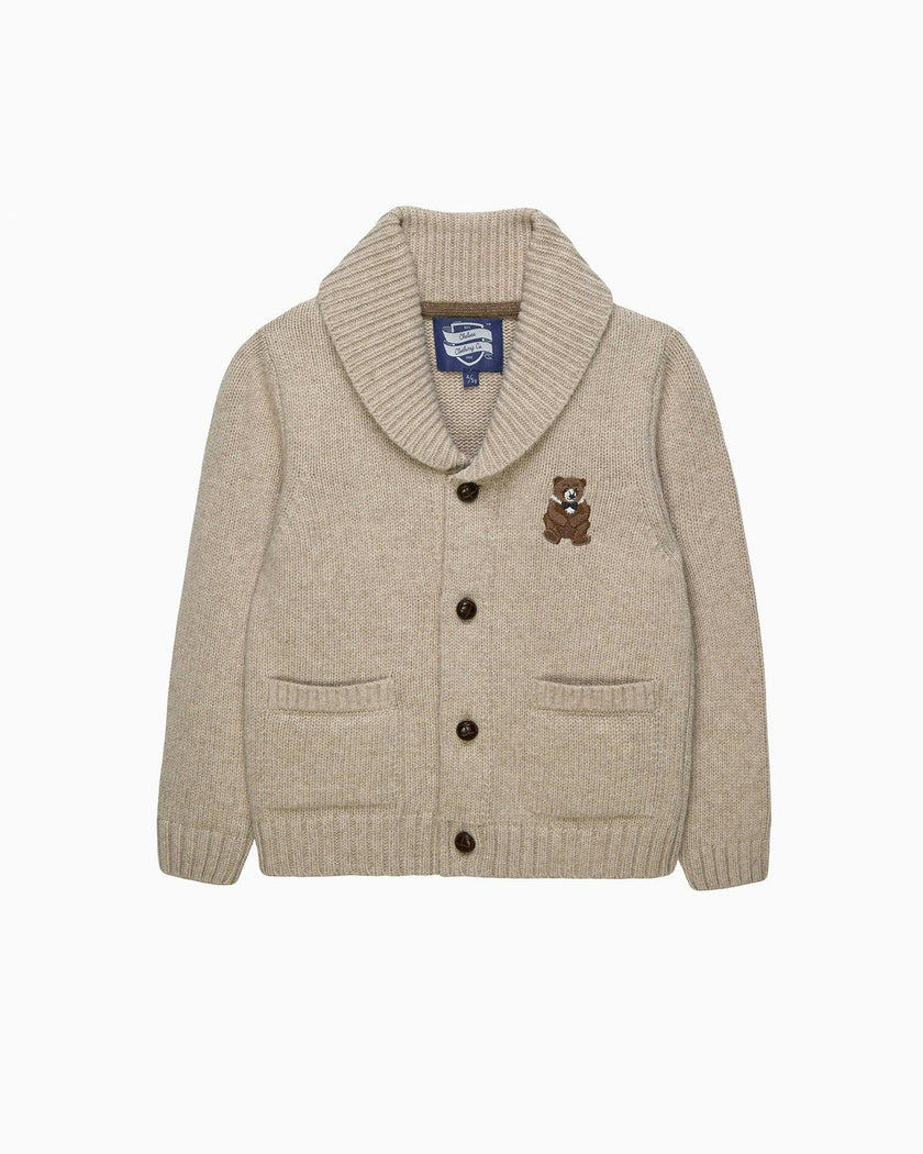 Timothy Teddy Shawl Collar sweater