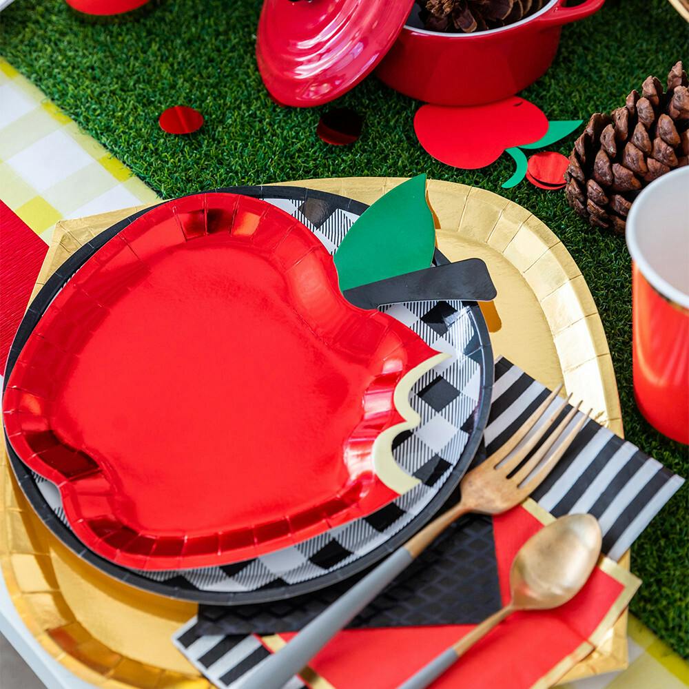 Apple Dessert Plates