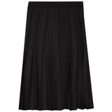 Short Denim Burst Pleated Skirt