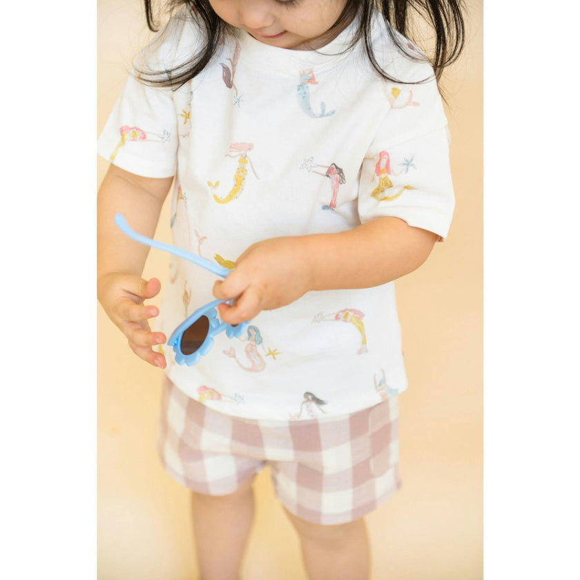 Dropped Shoulder Short Sleeve T-Shirt, Multi
