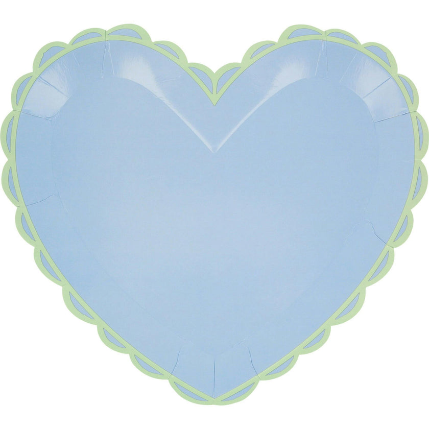 Pastel Heart Large Plates