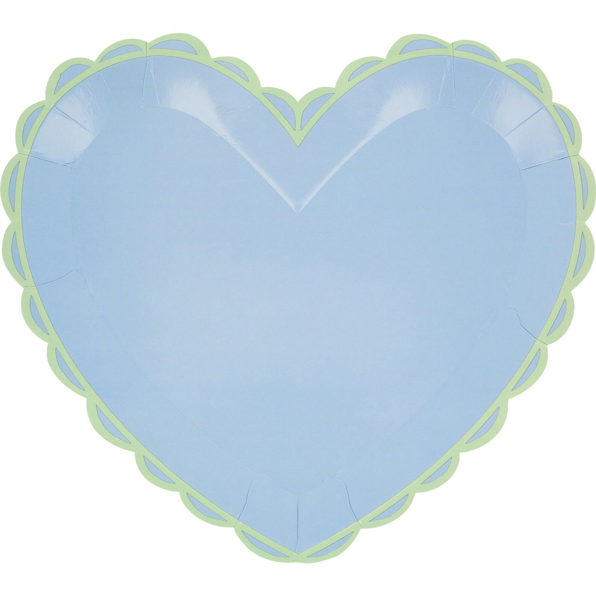 Pastel Heart Large Plates