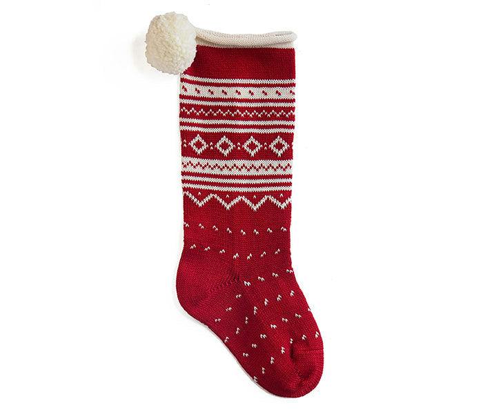 Nordic Roll-Cuff Stocking