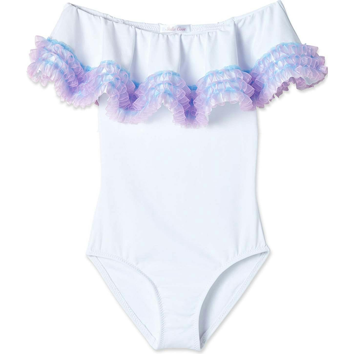 Anemone Ruffle Neck Swimsuit