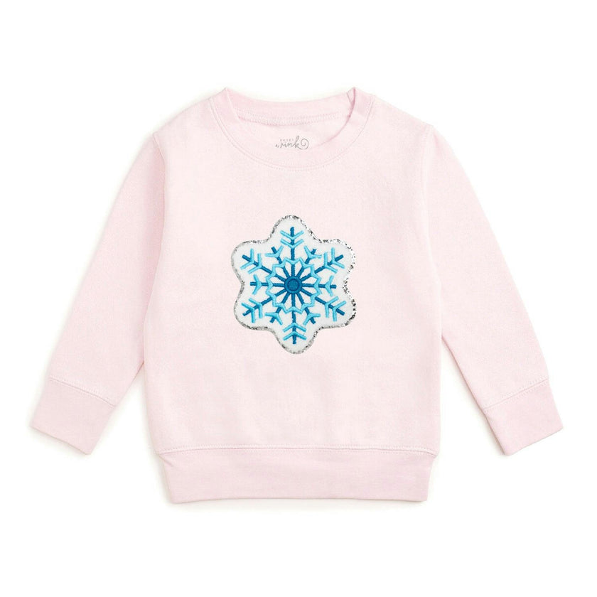 Snowflake Patch Sweatshirt