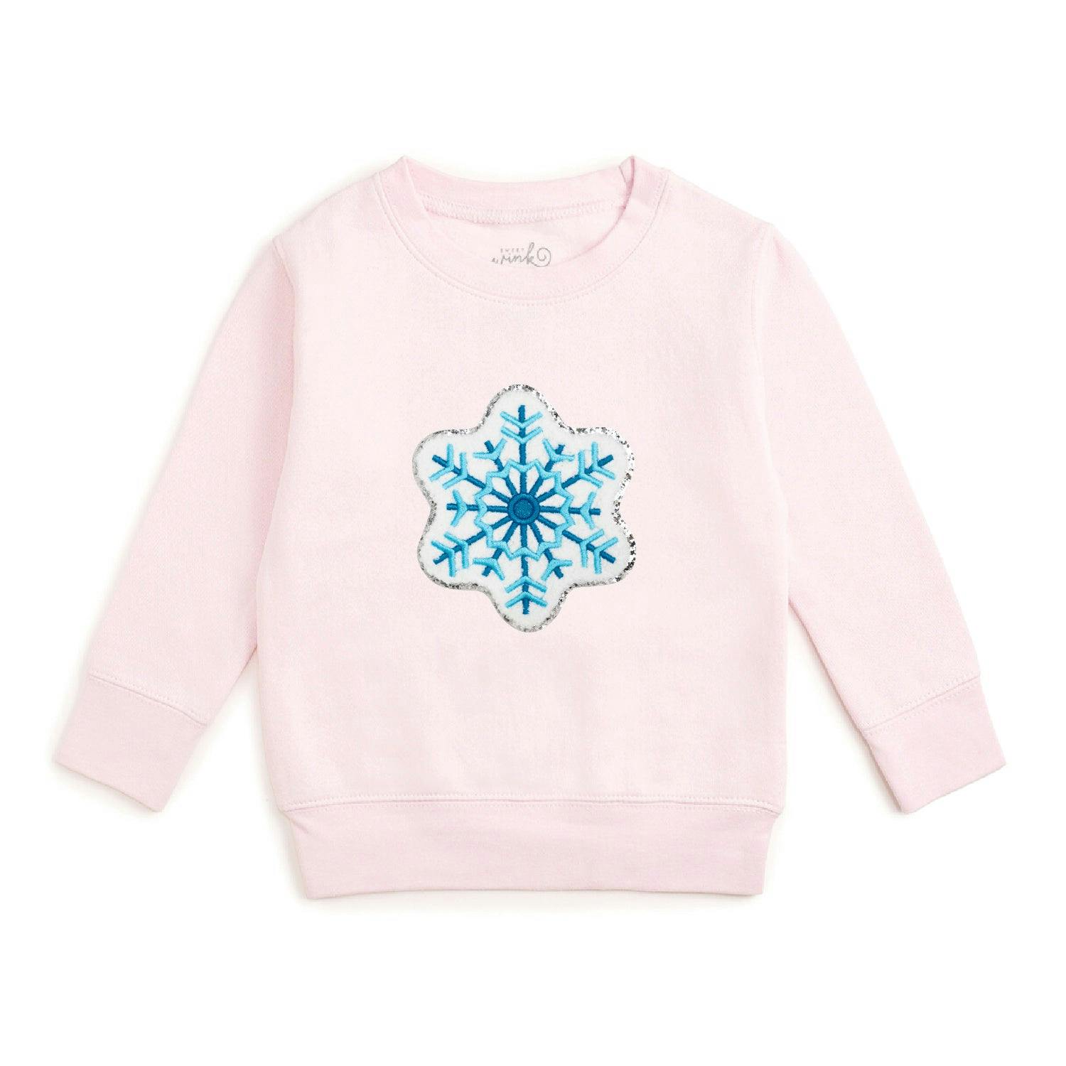 Snowflake Patch Sweatshirt