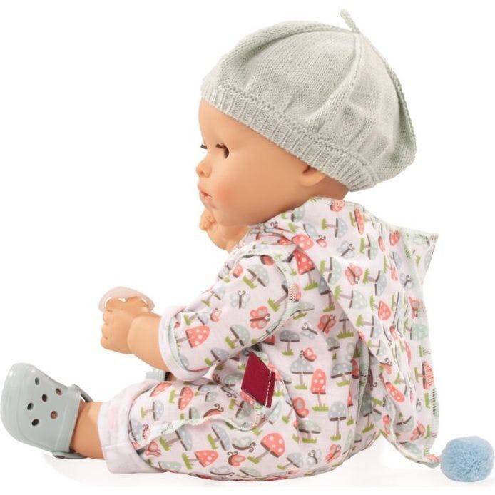 Maxy Aquini Lucky Mushroom - 16.5" Bath Baby Doll with Sleeping Brown Eyes