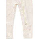 Footed Baby Romper, Pink