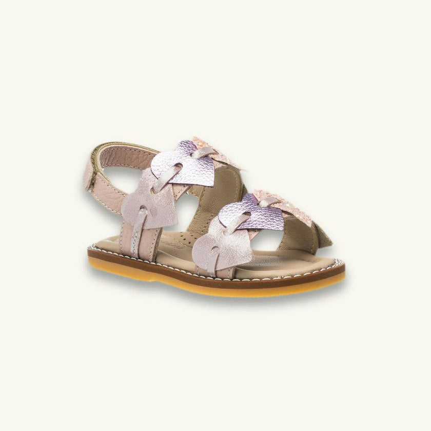 Toddler Cuore Sandal | Pink Leather