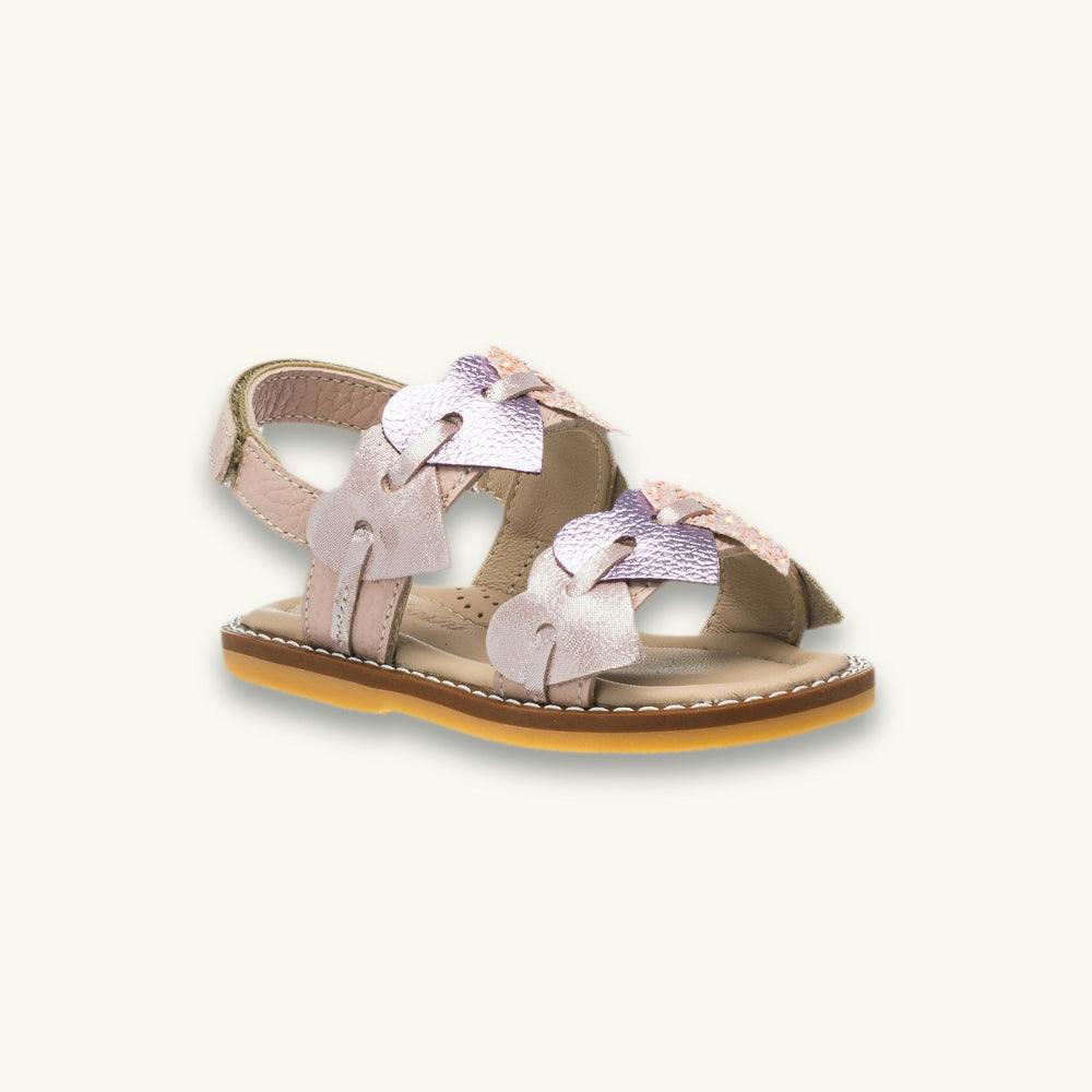 Toddler Cuore Sandal | Pink Leather