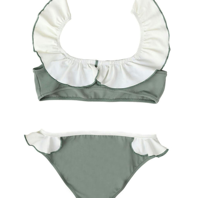 Elisa Bikini Sage Green And Ivory