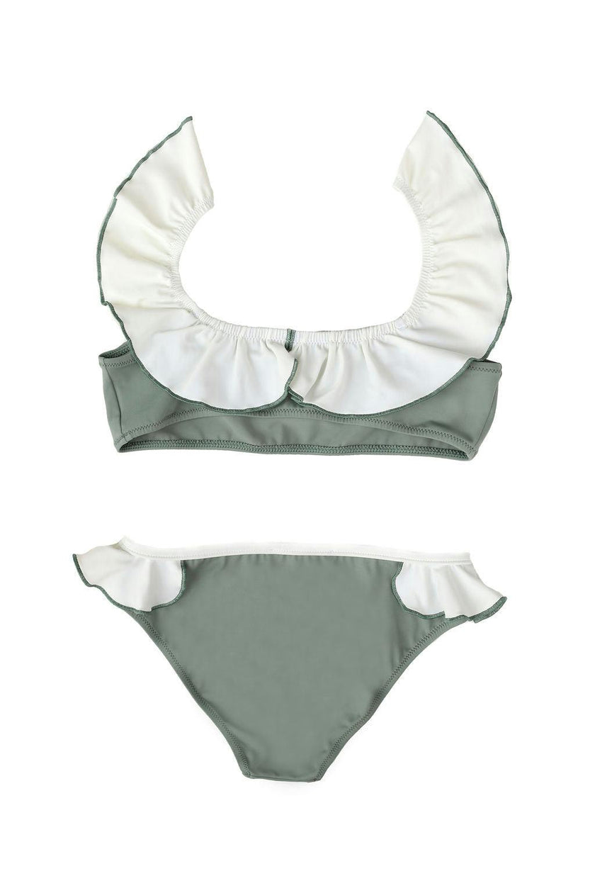 Elisa Bikini Sage Green And Ivory