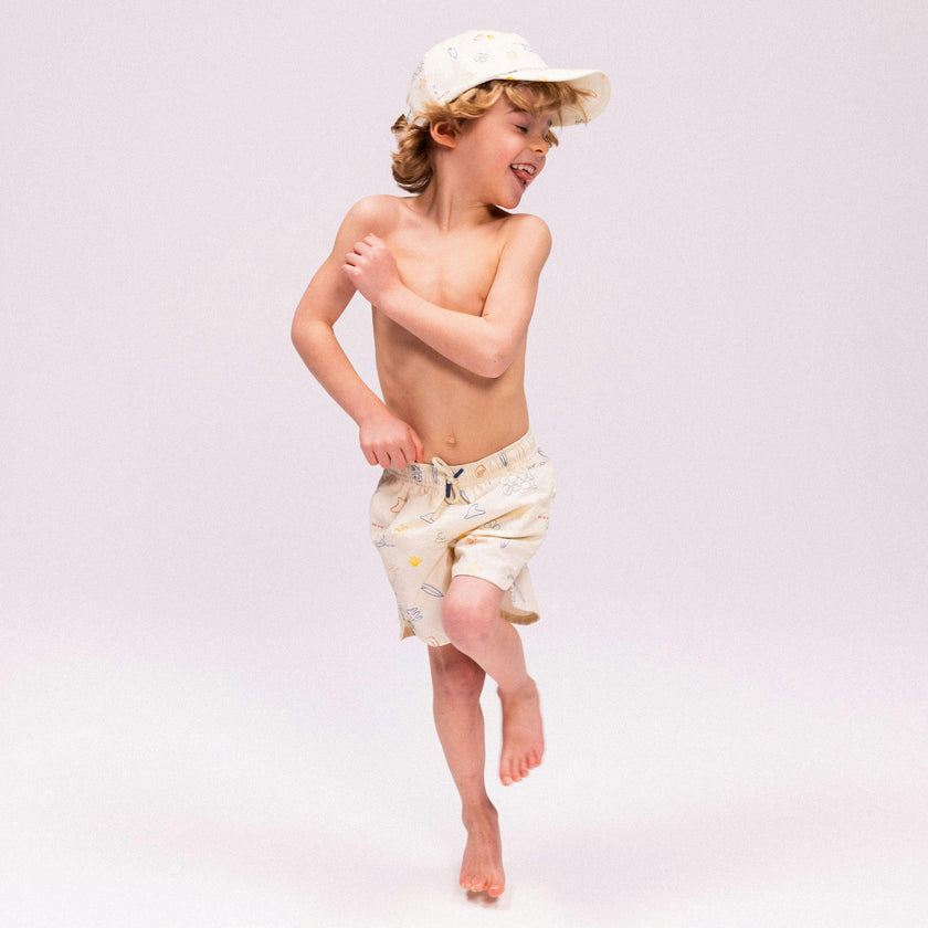 Swim Shorts - Multicolored - Surfer