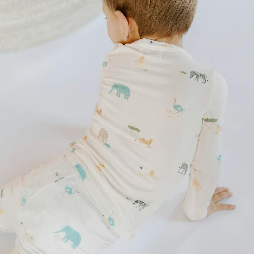 Toddler Modal Pajama Set in Zoo