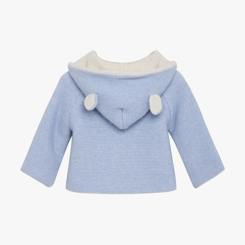 Baby Teddy Coat in Pale Blue