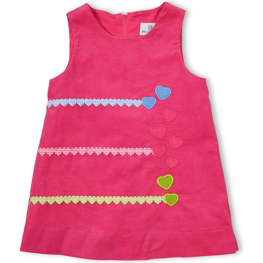 Corduroy Jumper With Hearts