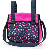 Bayer Design Dolls: Pram Xeo - Shapes Navy & Pink