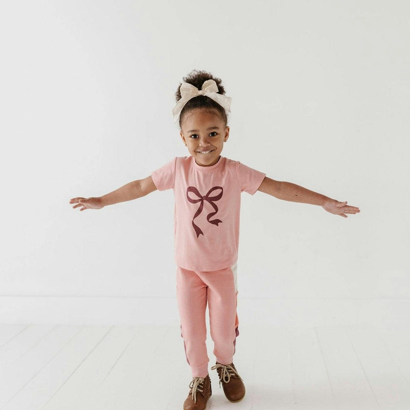 Girl's Short Sleeve Tee Cherries