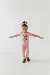 Girl's Short Sleeve Tee Cherries