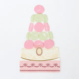 Meri Meri x Ladurée Paris Macaron Pyramid Napkins