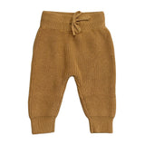 Baby Knit Pants in Camel