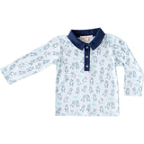 Puffin Print Polo Shirt
