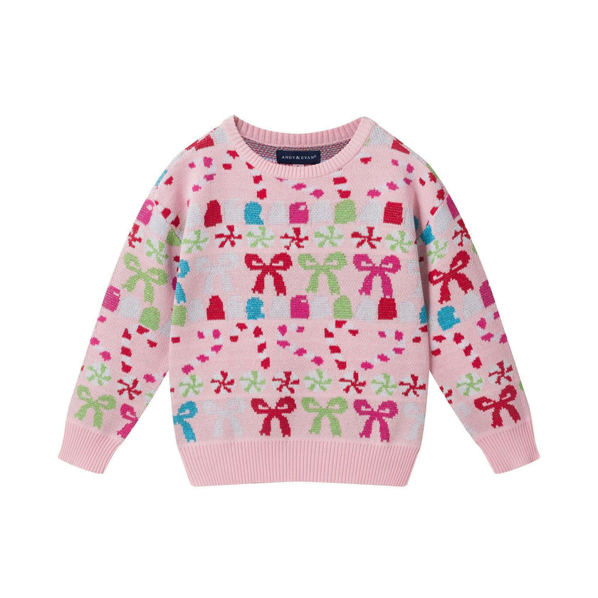 Girls Two-Piece Sweater Set | Christmas Sweets