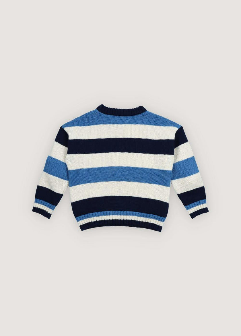 Celosia Jumper Summer Midnight Stripes