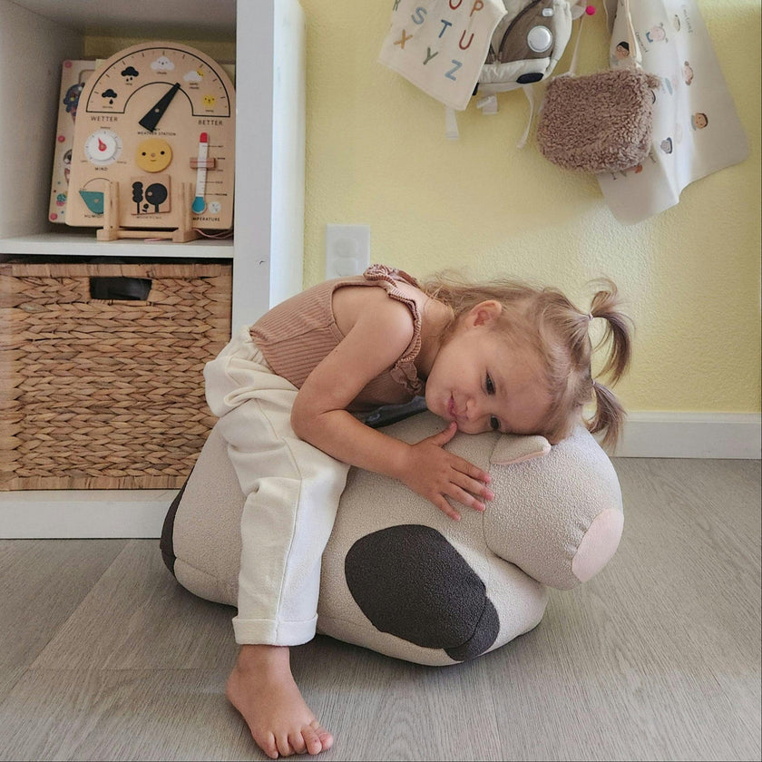 MOO MOO COW POUF