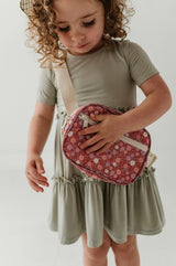 Girls Mini Belt Bag in Tiny Petals
