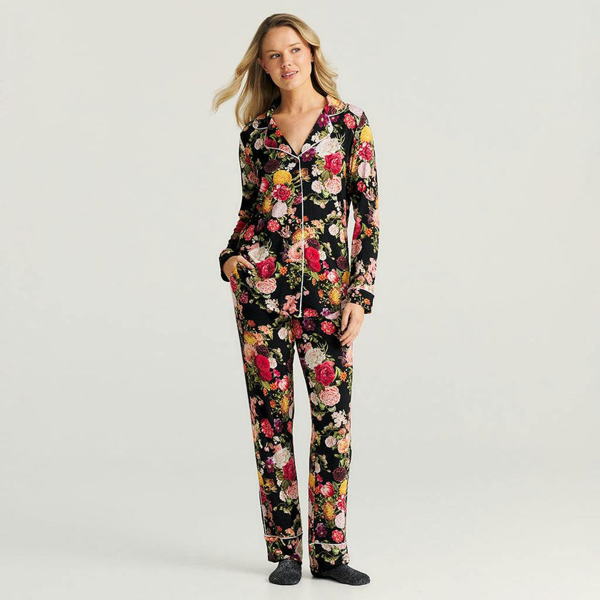 Posh Botanica Women's Luxe Pajama Pant Set