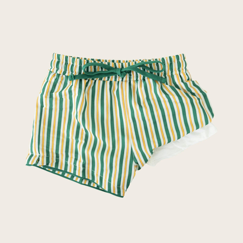 Hamptons Stripe Swim Shorts