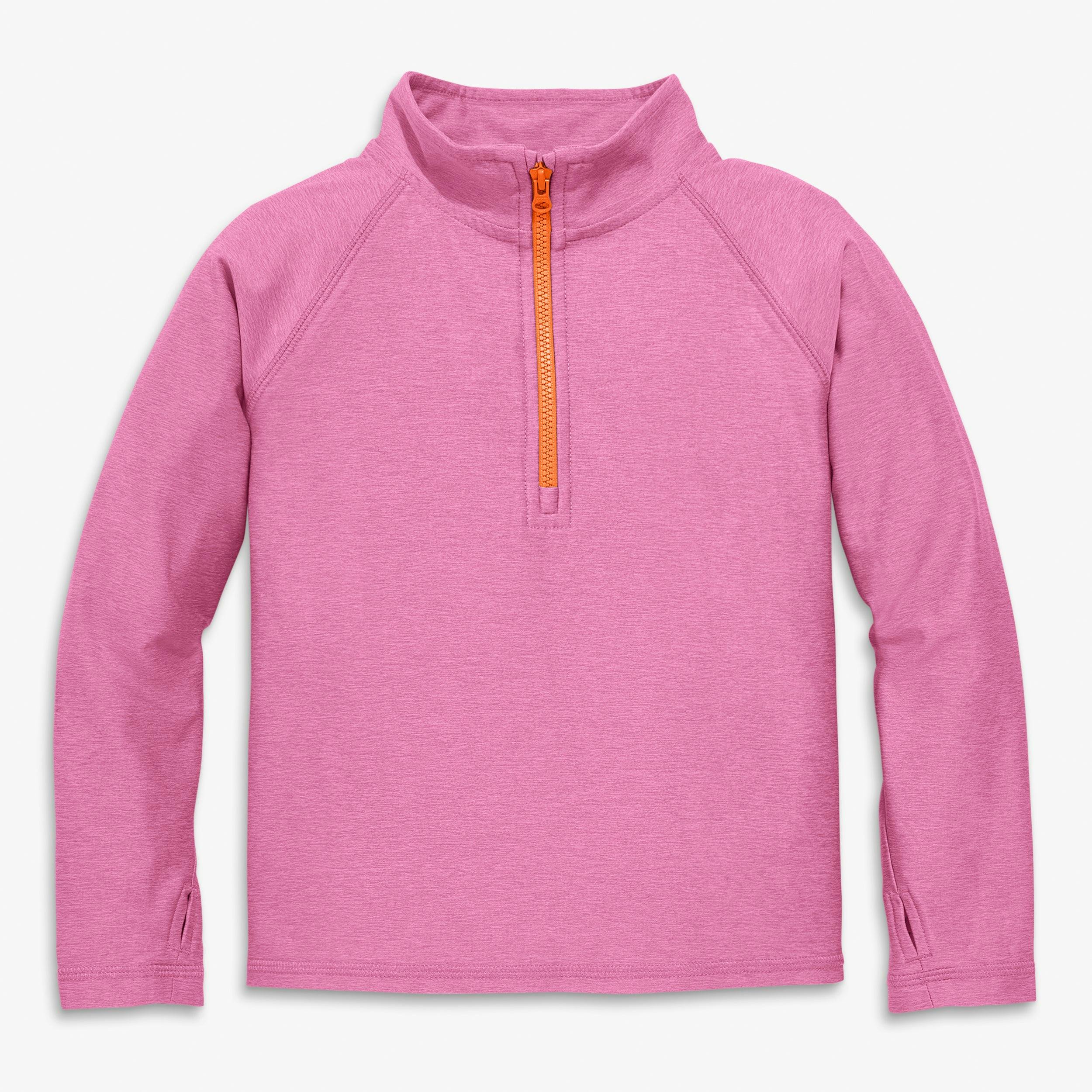 Kids FlexKnit half-zip pullover
