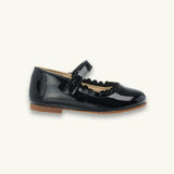 Toddler Aria Ballet Flat | Black Patent Leather