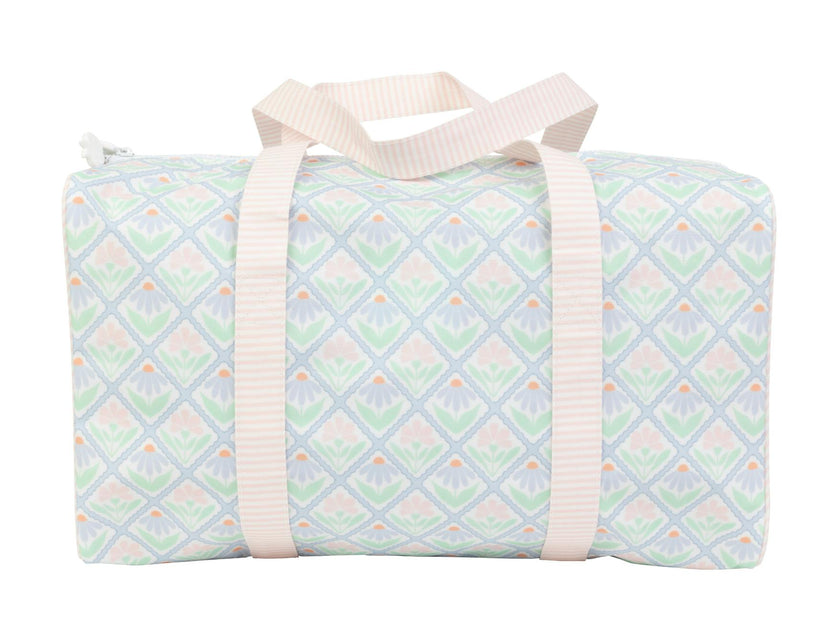 The Duffle Bag in Pastel Floral