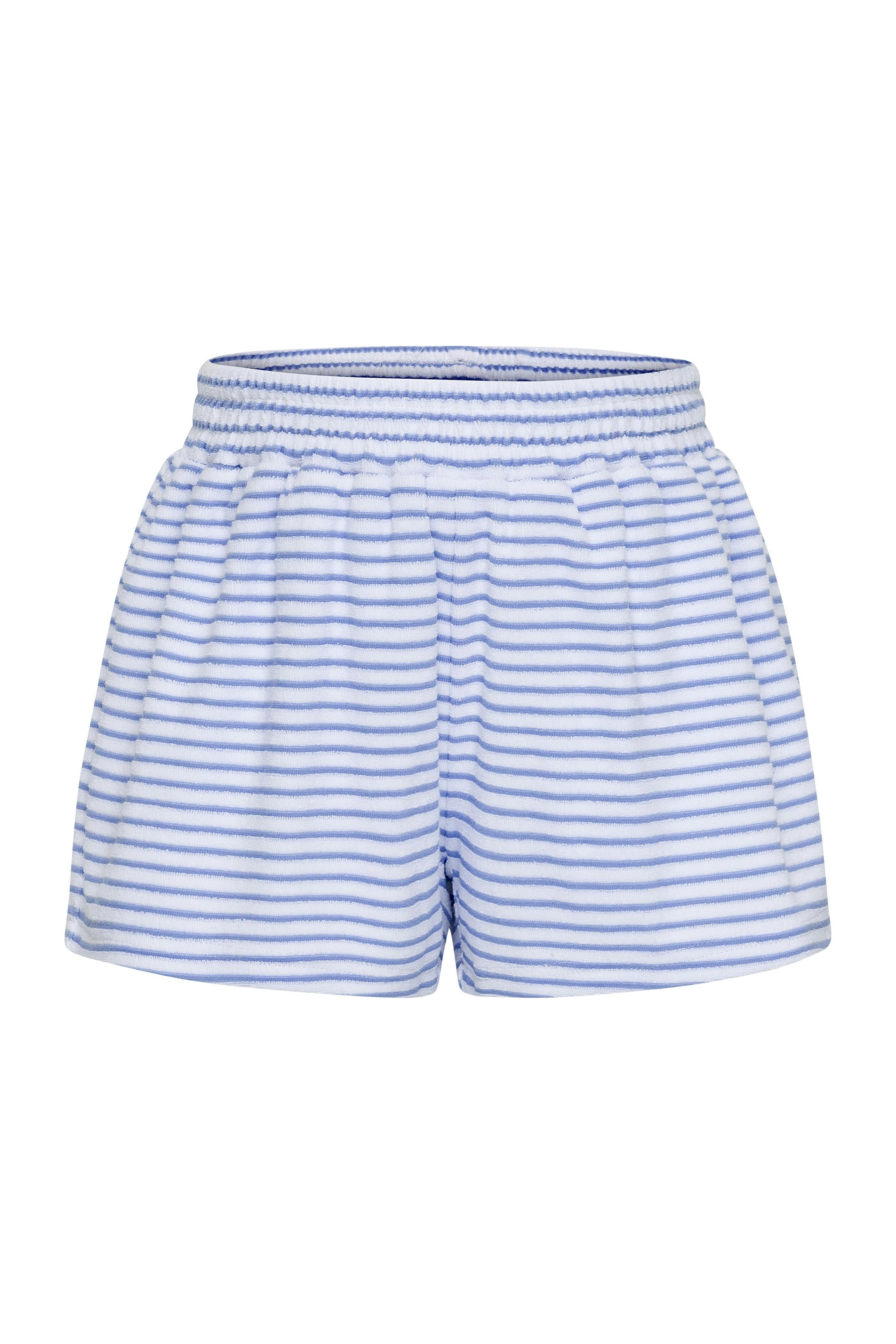 Carlisle Short Blue/White French Terry